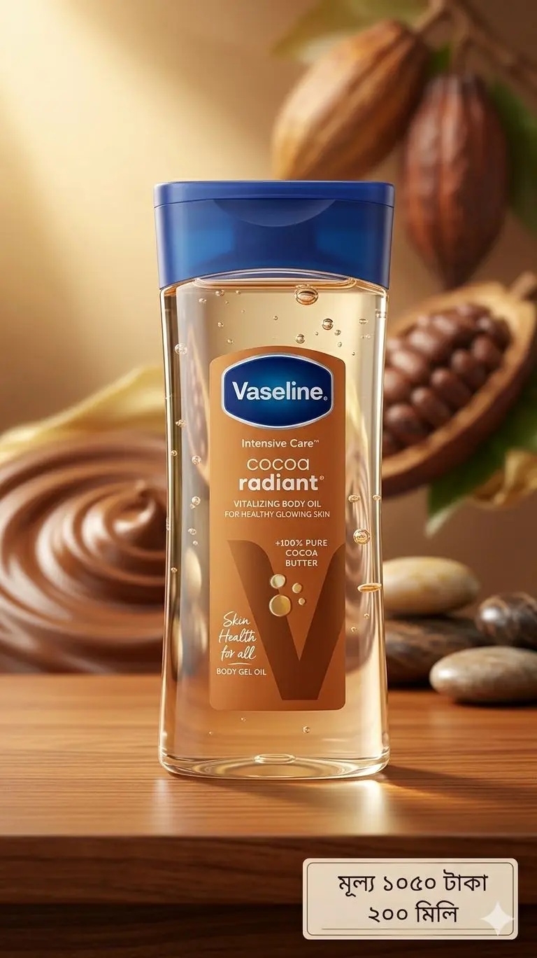 Gemini_Generated_Image_k0ydgvk0ydgvk0yd (1) Vaseline Intensive Care Cocoa Radiant Body Gel Oil - Image 1