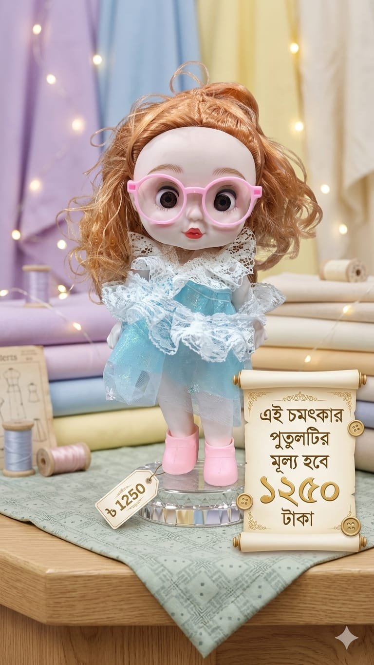 WhatsApp Image 2026-05-26 at 22.28.31 Cute Doll with Glasses - Image 1