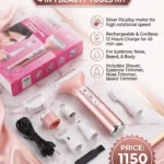 Kemei লেডিস ট্রিমার ও শেভার কিট (4 in 1 Beauty Tools Kit)